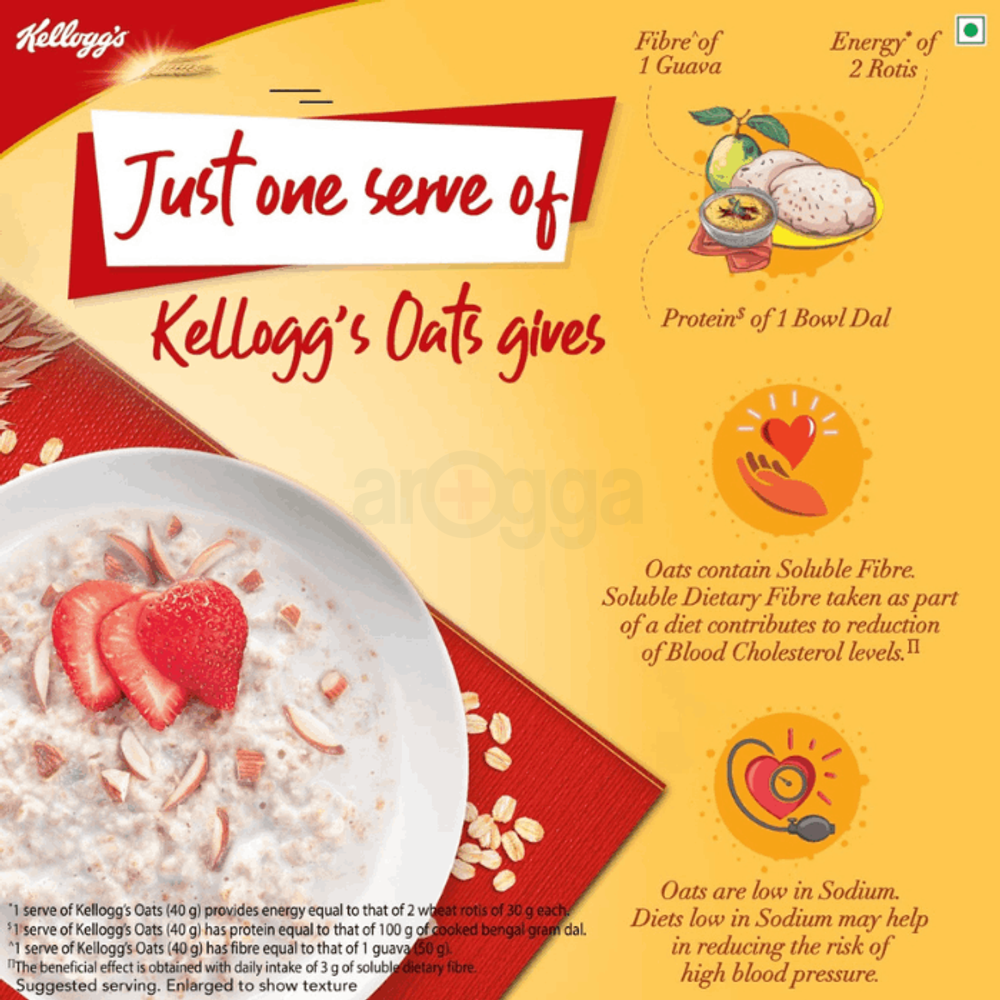 Kellogg's Oats Breakfast Cereal 1.5kg  