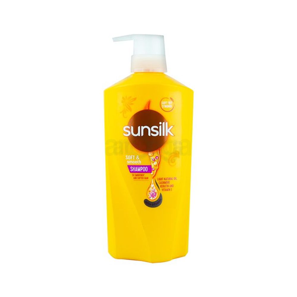 Sunsilk Soft & Smooth Shampoo with Light Natural Oil, Cashmere, Keratin & Vitamin E  