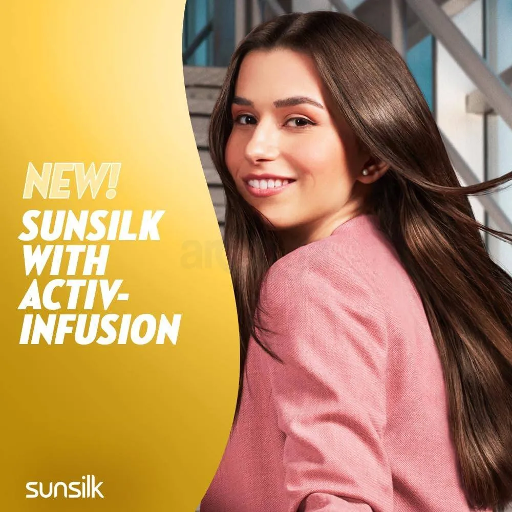 Sunsilk Soft & Smooth Shampoo with Silk Protein, Argan Oil & Vitamin C  