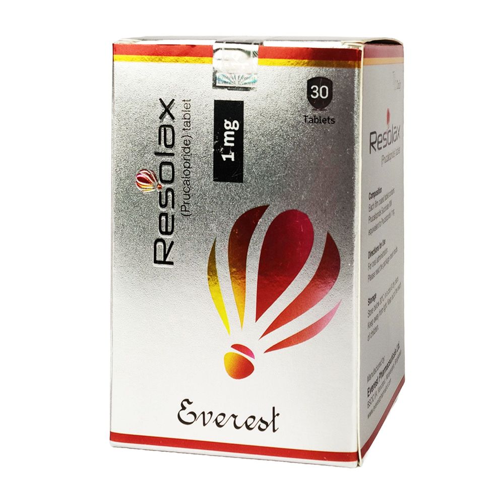 Resolax 1 (30) 1mg tablet
