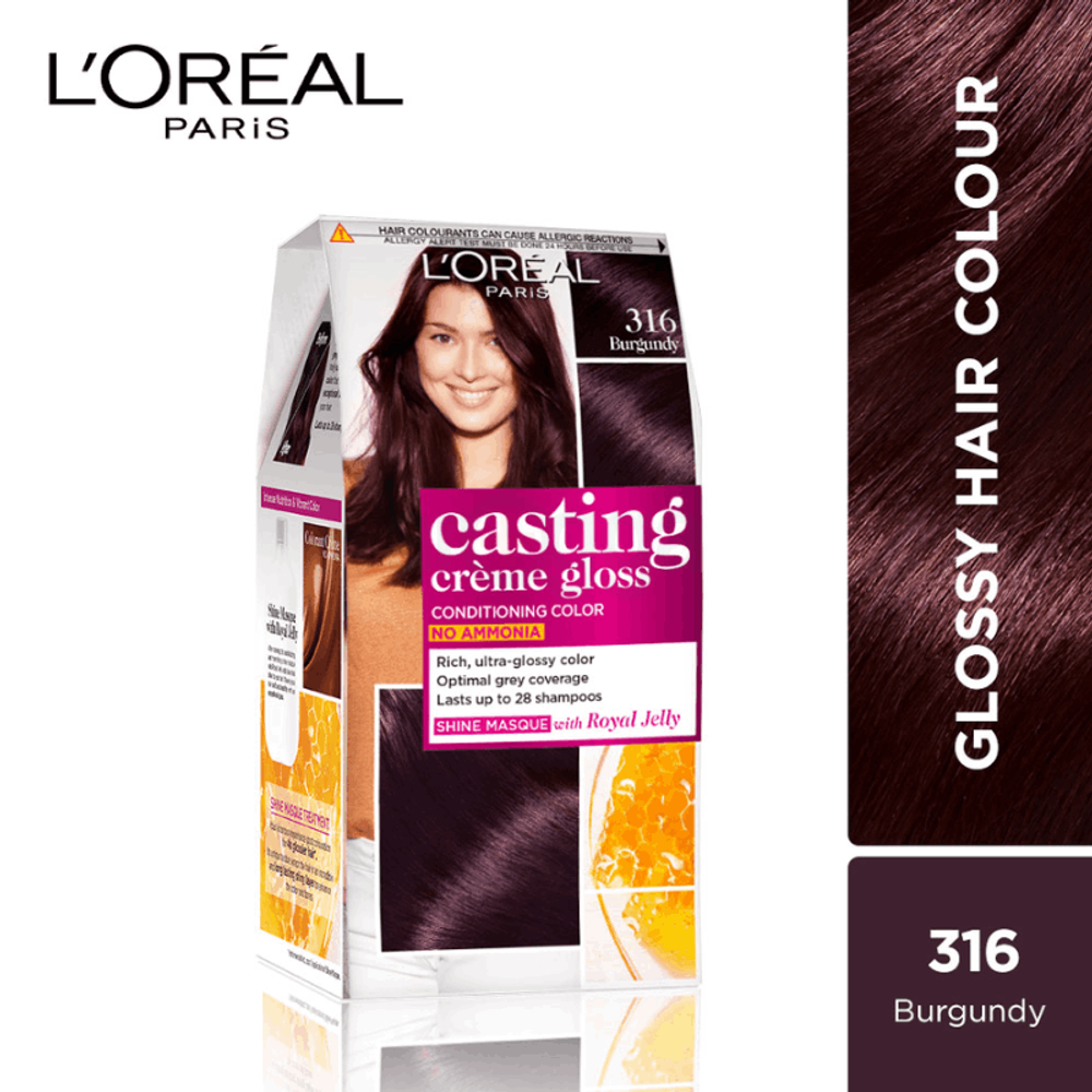 L'Oréal Paris Casting Crème Gloss Conditioning Color - 316 Burgundy  