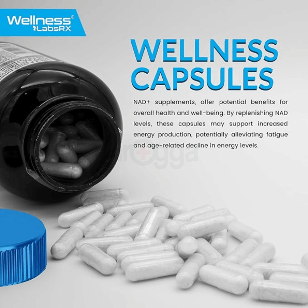 Wellness Labsrx Resveratrol, NAD Plus 1500mg  