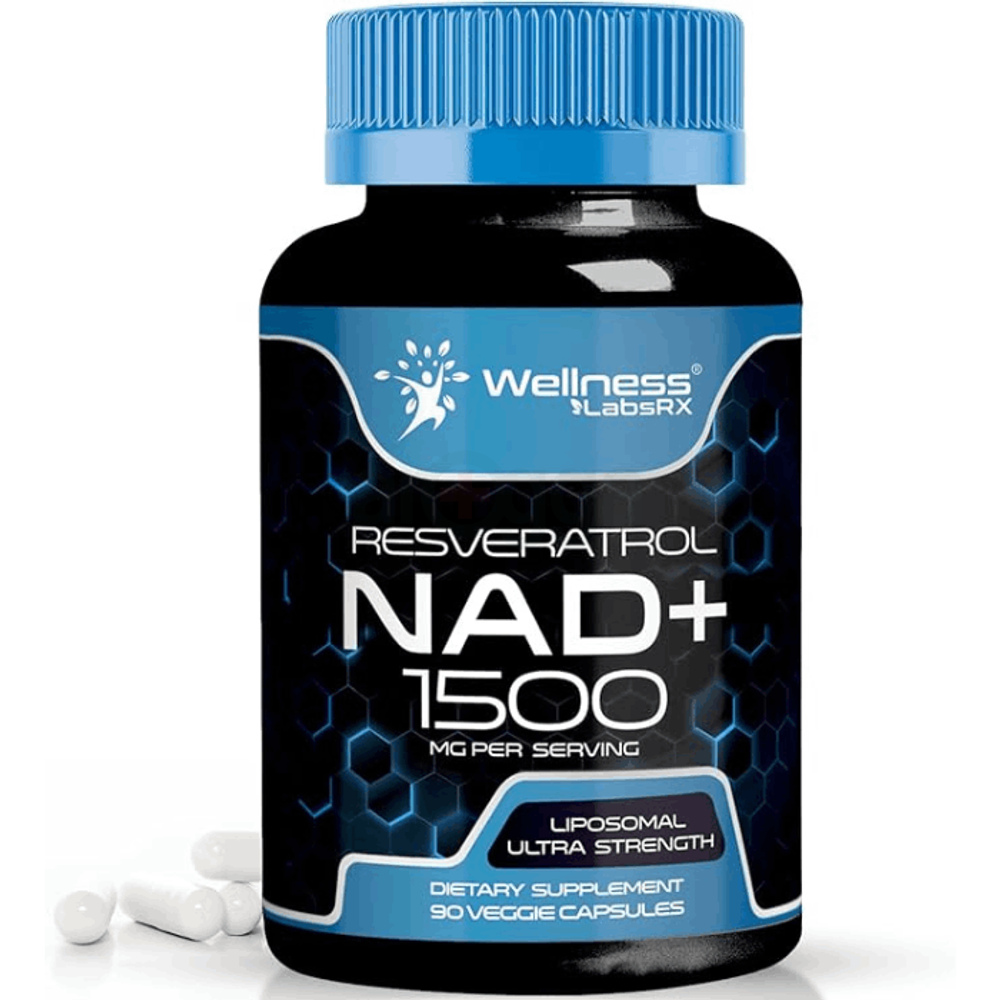Wellness Labsrx Resveratrol, NAD Plus 1500mg  