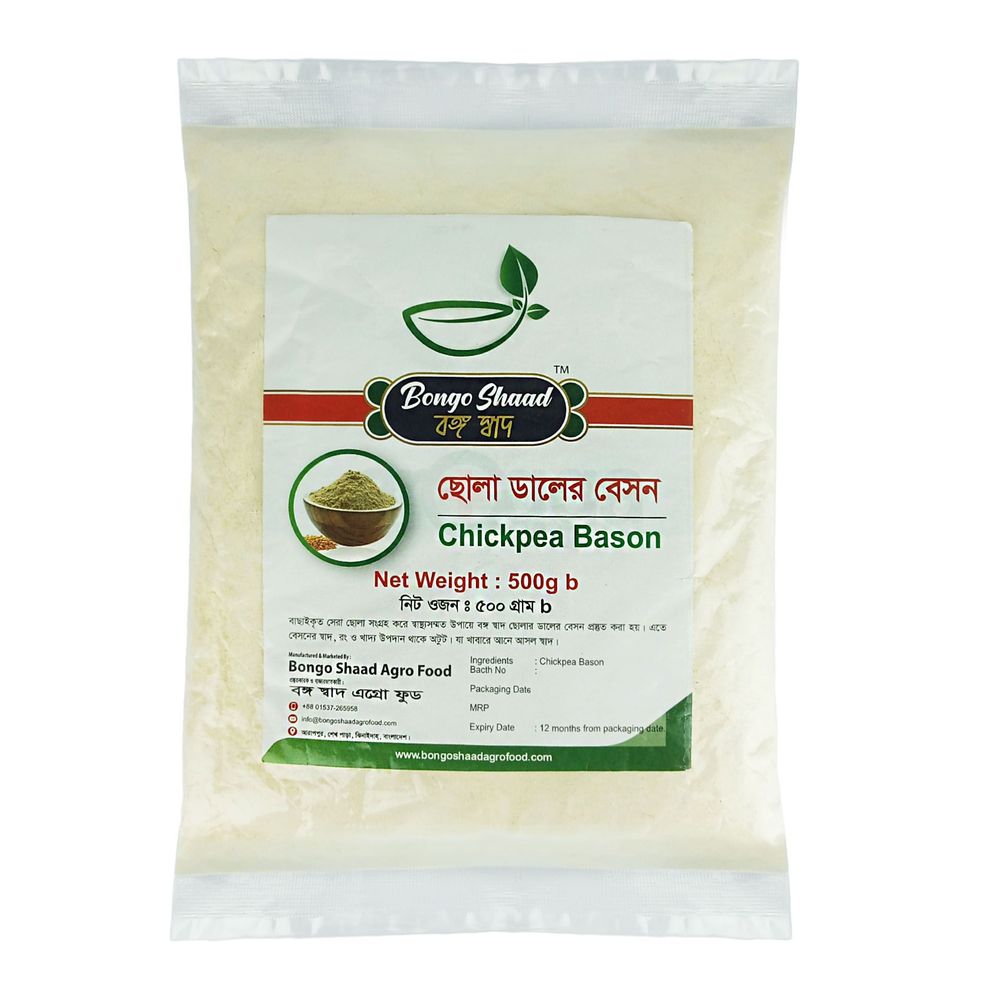 Bongo Shaad Chickpea Bason (ছোলা ডালের বেসন) 500gm  