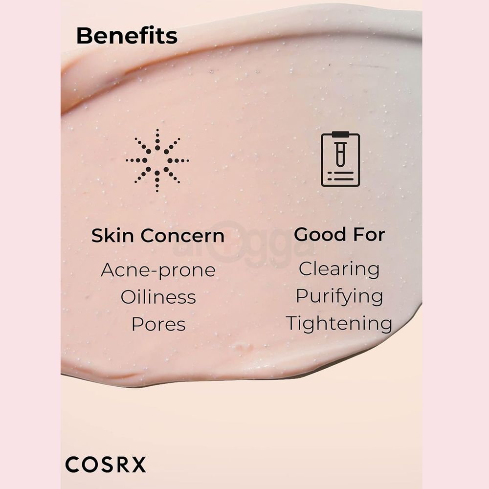 COSRX Pink Pore Clarifying Charcoal Mask  