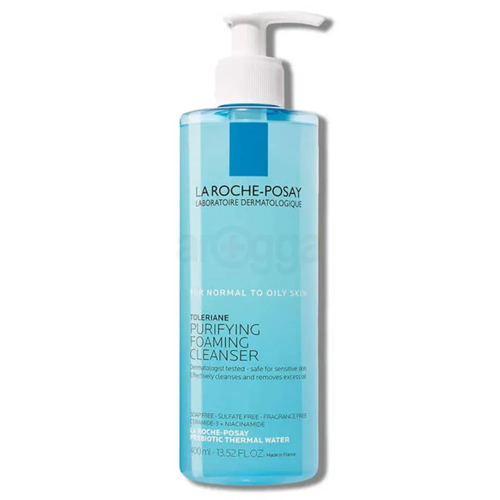 La Roche Posay Toleriane Purifying Foaming Cleanser for Normal to Oily Skin  