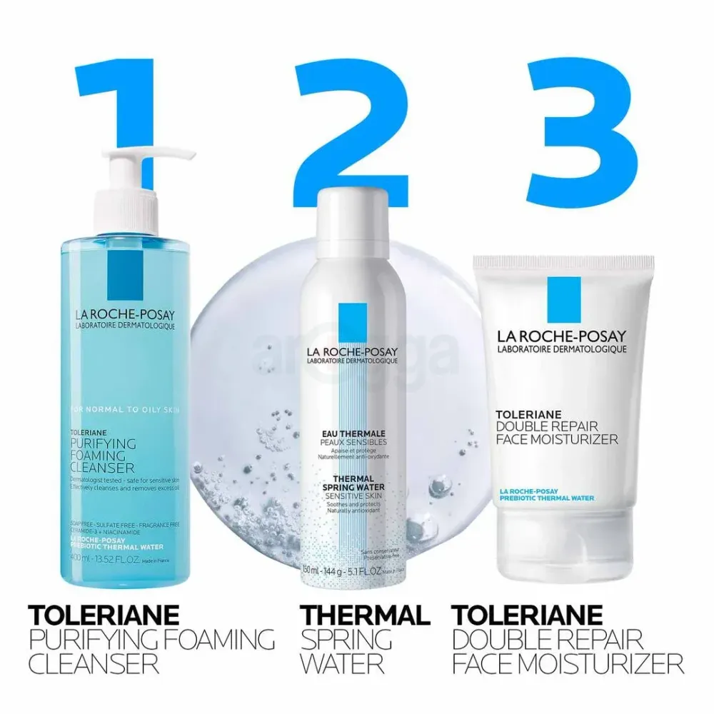 La Roche Posay Toleriane Purifying Foaming Cleanser for Normal to Oily Skin  