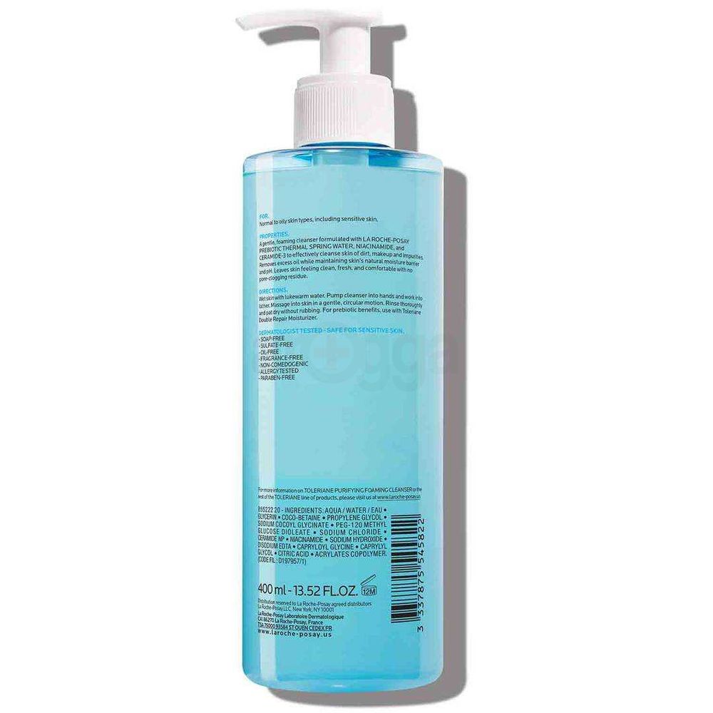La Roche Posay Toleriane Purifying Foaming Cleanser for Normal to Oily Skin  