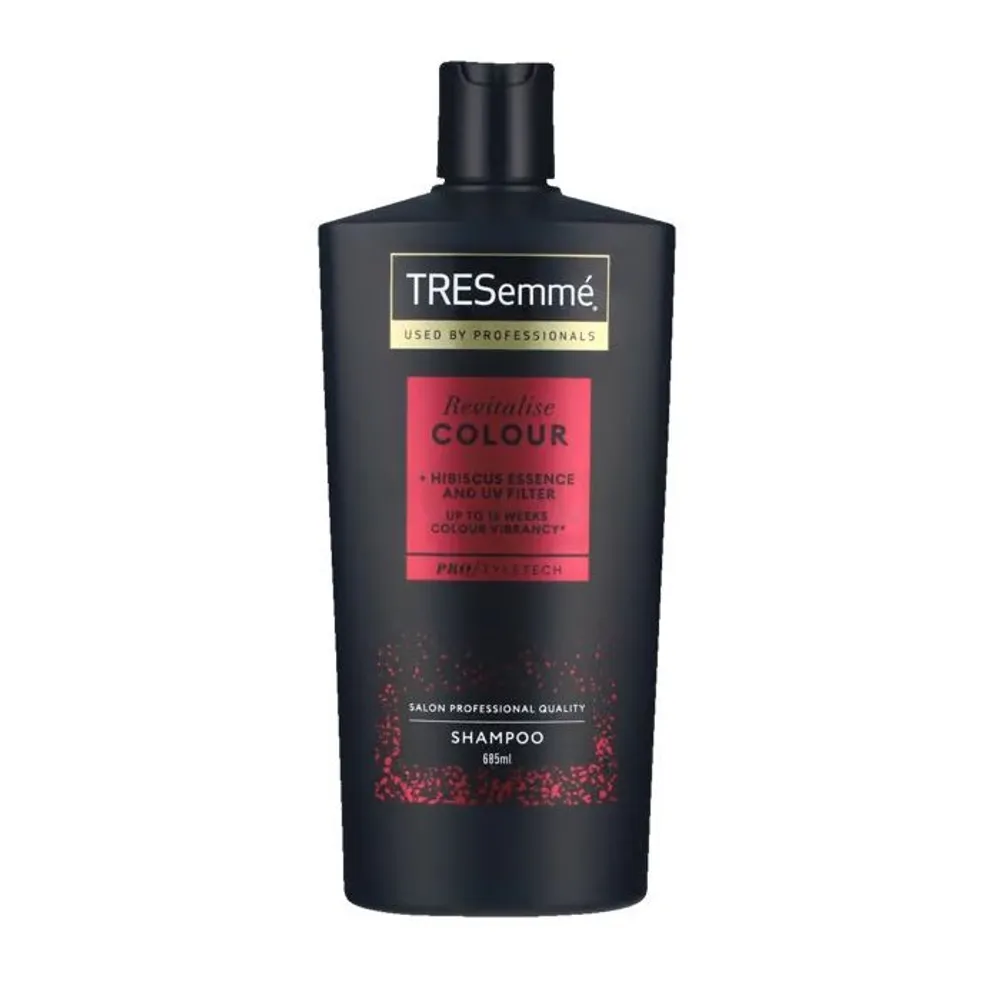 Tresemme Revitalise Colour + Hibiscus Essence and UV Filter Shampoo (Up to 12 Weeks Colour Vibrancy)  