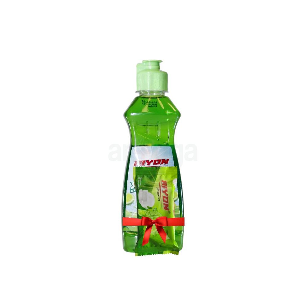 Riyon Liquid Dish Wash 250ml (Free 75g Dishwash Bar)  