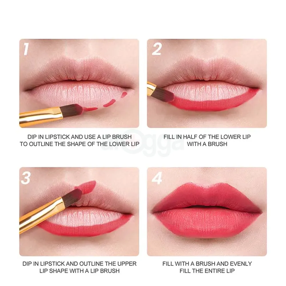 IMAGIC 8 Color Matte Lip Palette with Lip Brush Free  