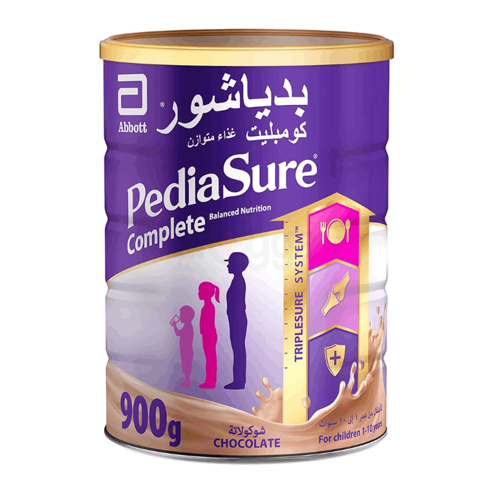 Pediasure Complete And Balance Nutrition Chocolate Flavour Formula Milk For 1-10 Years Old - 900gm  