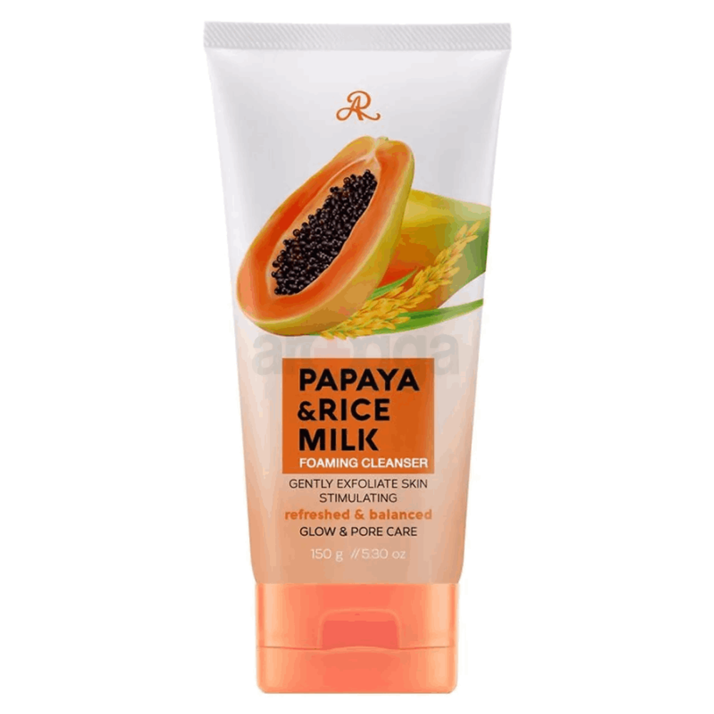 AR Papaya & Rice Milk Foaming Cleanser 150gm  