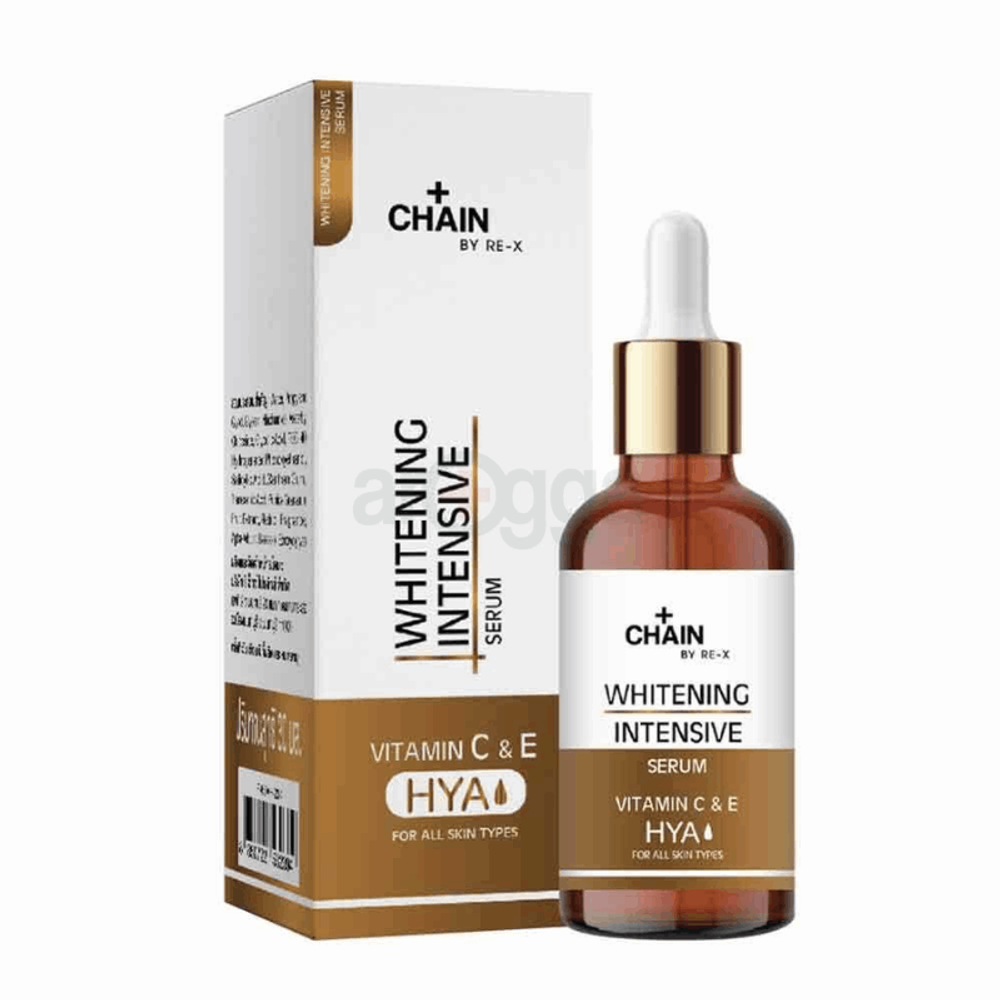 Chain By Re-X Whitening Intensive Serum Vitamin C & E HYA 30ml  
