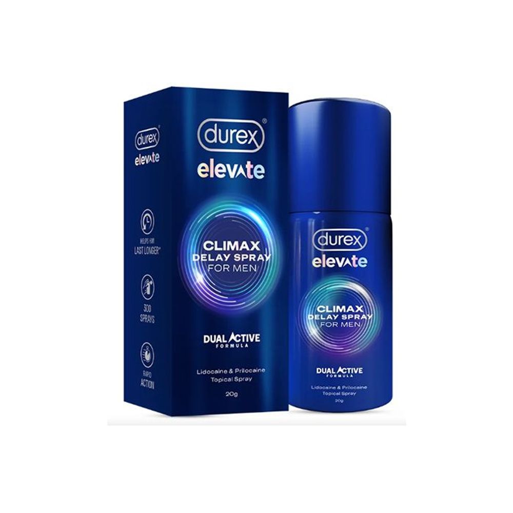 Durex Elevate Climax Delay Spray for Men 20g  