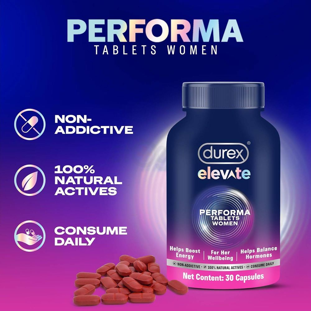 Durex Elevate Performa Tablets For Women - 30 Tablet  