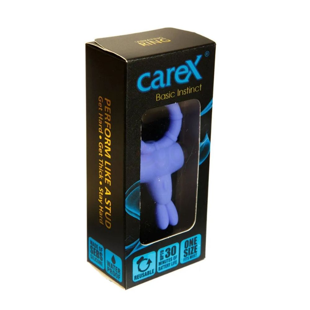 Carex Vibrating Rings Basic Instinct Women Clitoris Stimulation For Men Reusable  