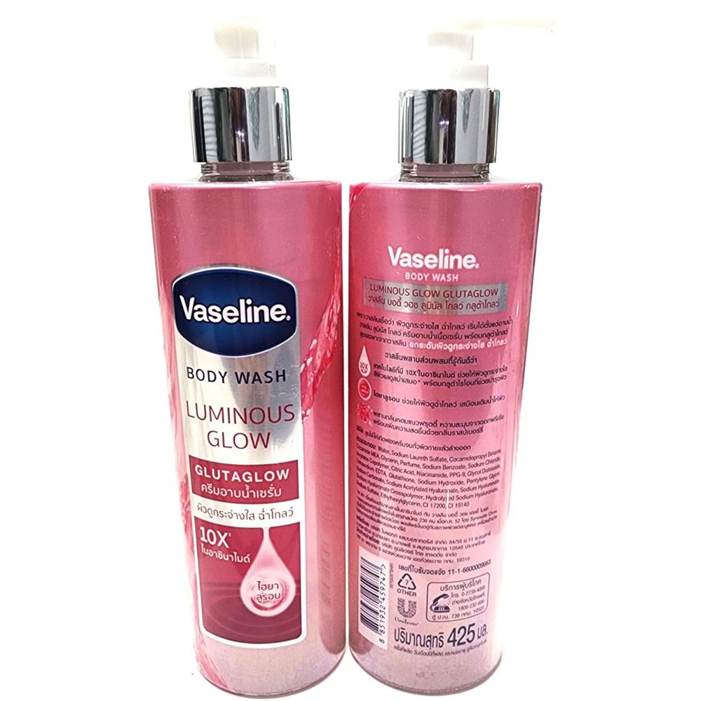 Vaseline Body Wash Luminous Glow Glutaglow 425ml  