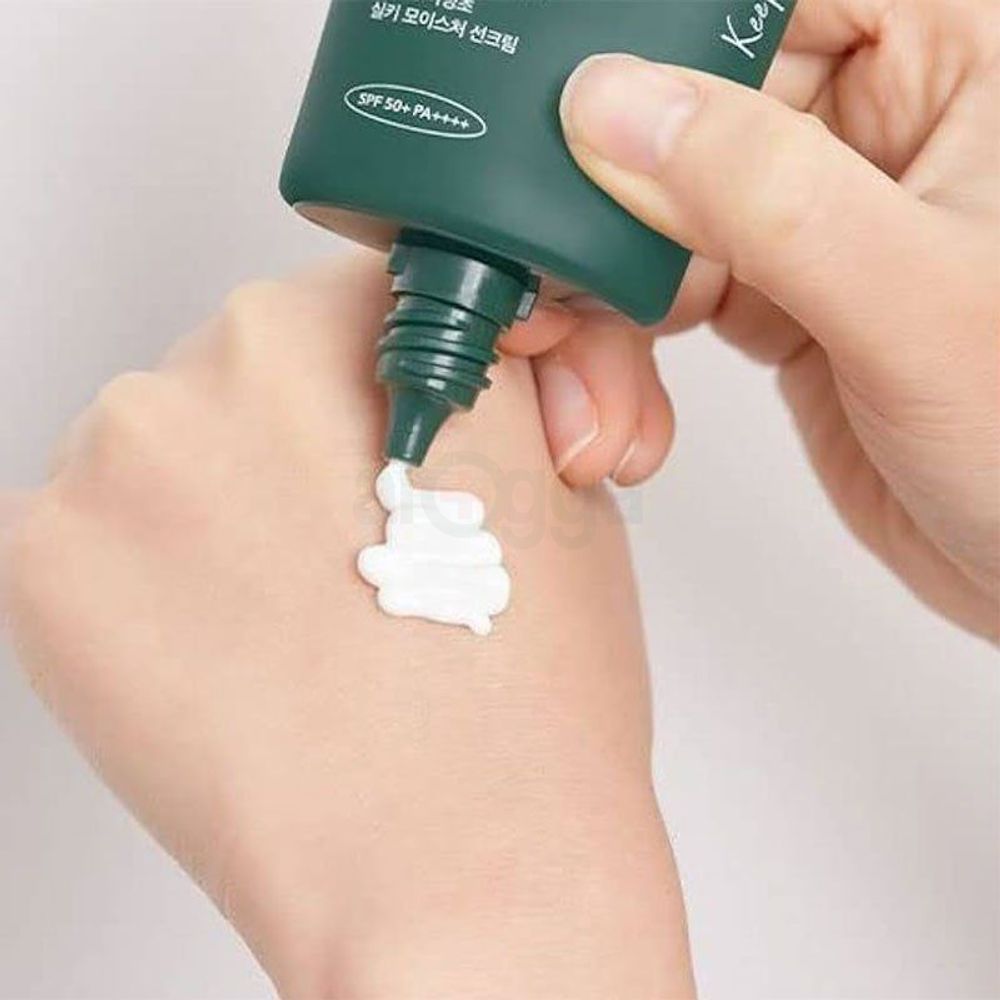 Anua Heartleaf Silky Moisture Sun Cream with SPF 50+ PA++++  