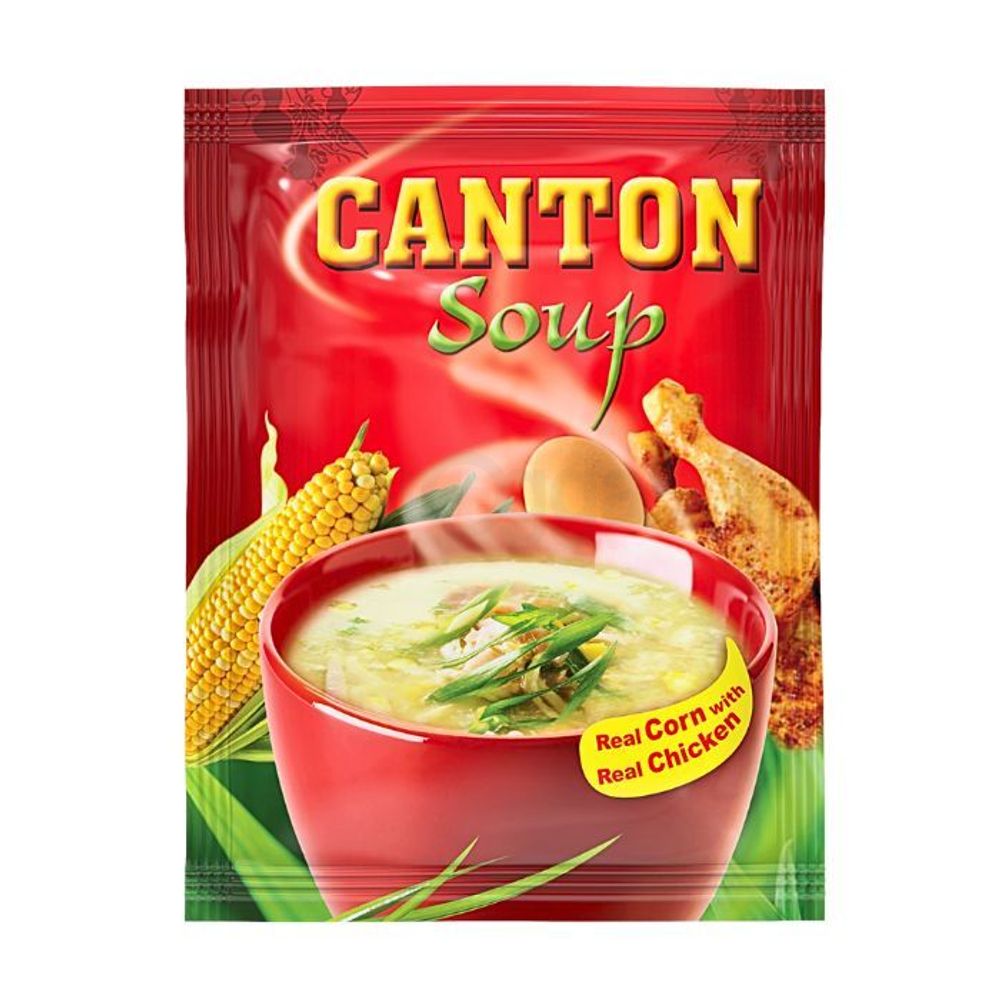 Canton Real Corn with Chicken Soup 25g  