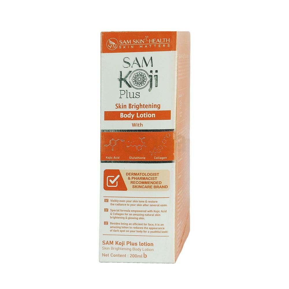 Sam Kojic Plus Skin Brightening Body Lotion 200ml  