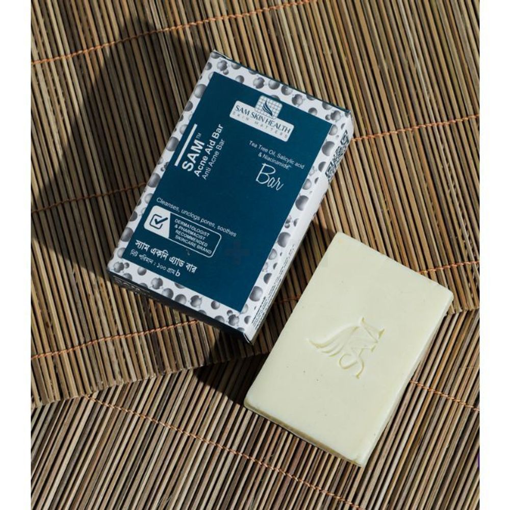Sam Acne Aid Bar 100g  