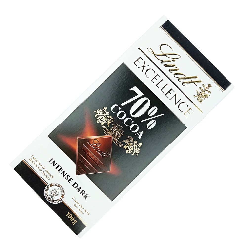 Lindt Excellence 70% Cocoa Intense Dark 100g  