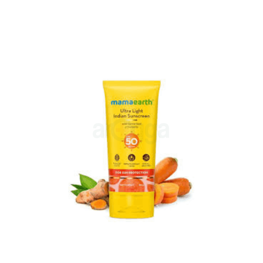 Mamaearth Ultra Light Indian Sunscreen SPF50++ PA 80ml  