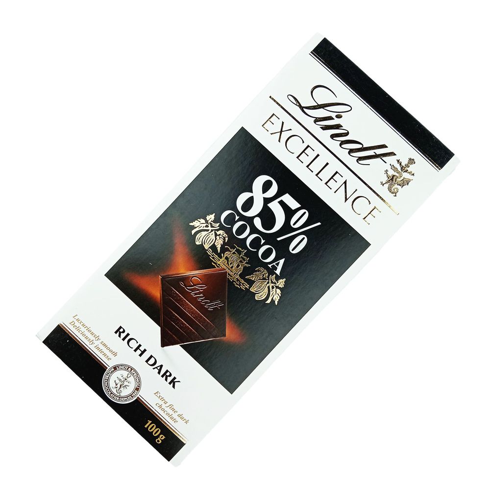 Lindt Excellence 85% Cocoa Rich Dark 100g  