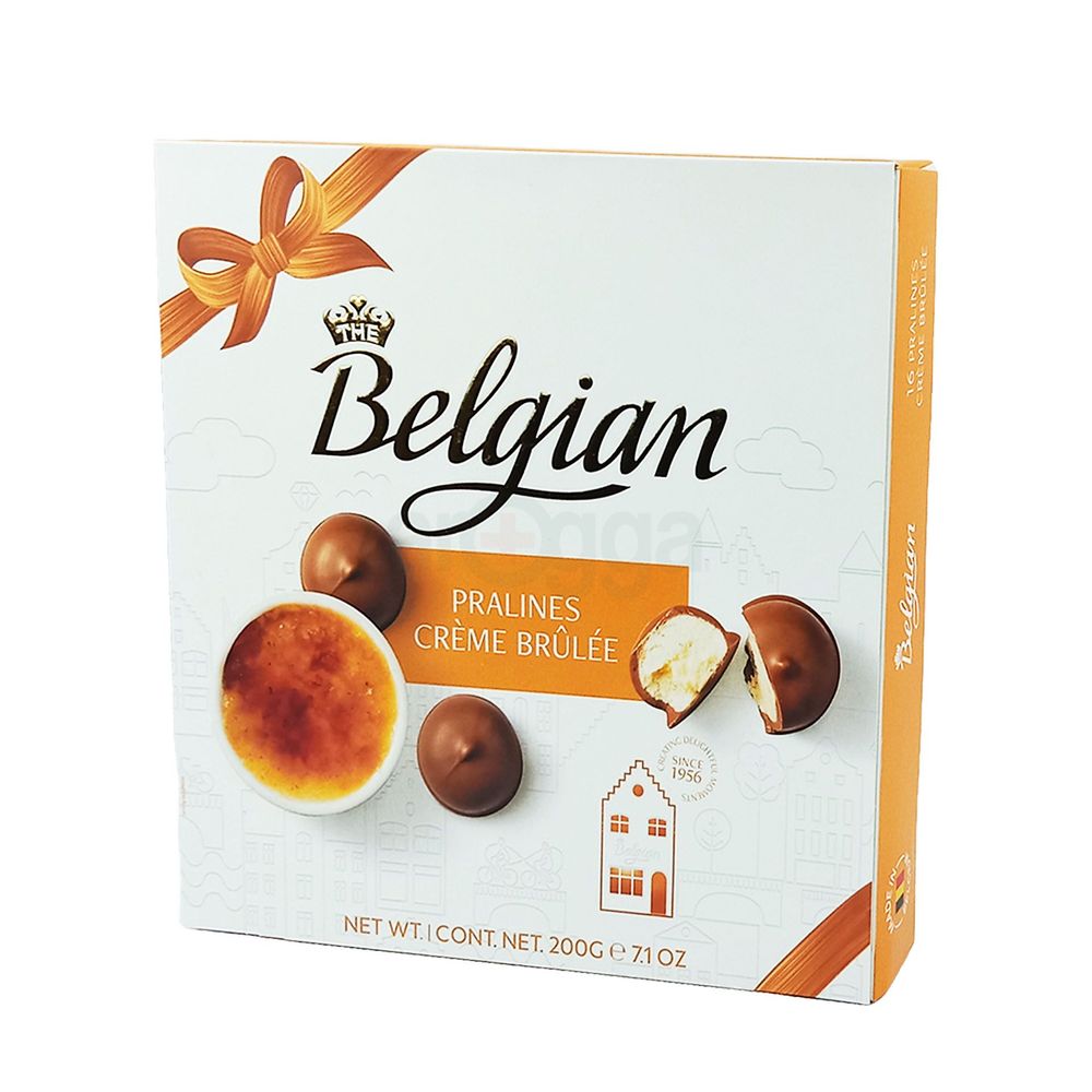 The Belgian Pralines Creme Brulee  