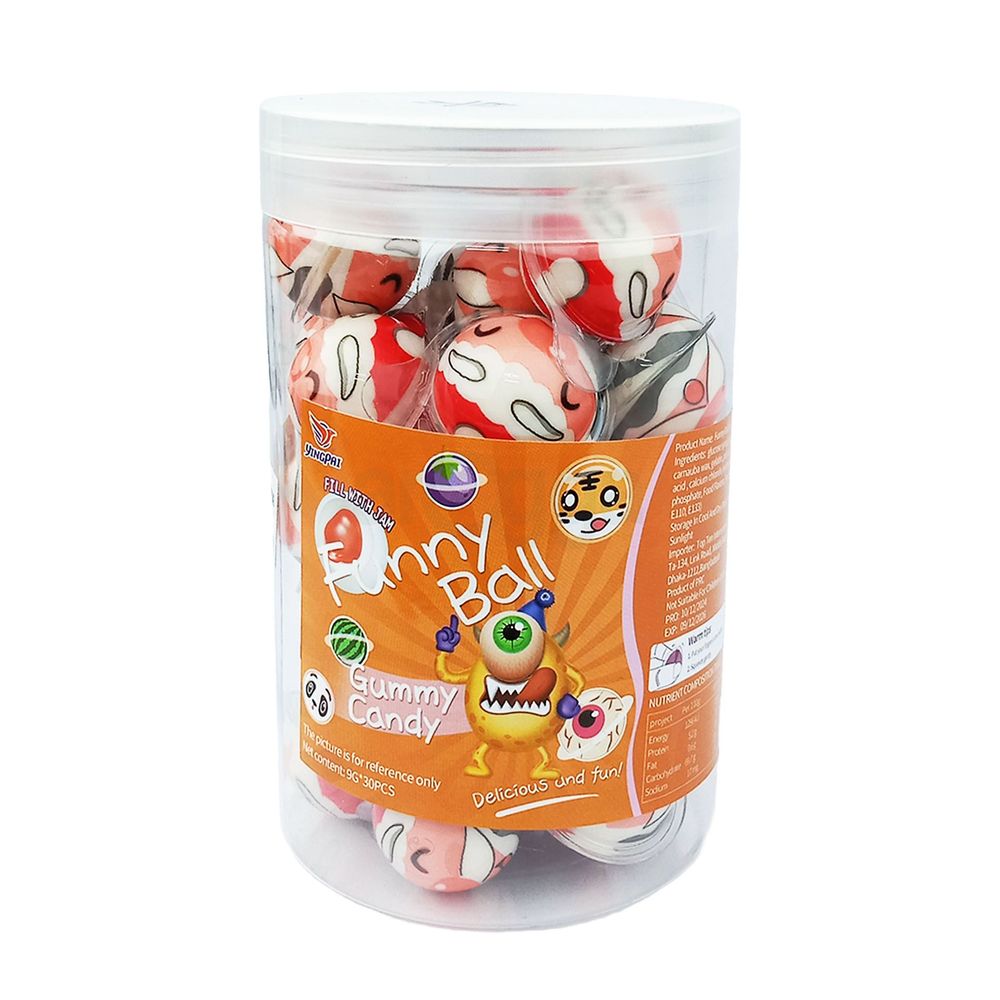 Funny Ball Gummy Candy  