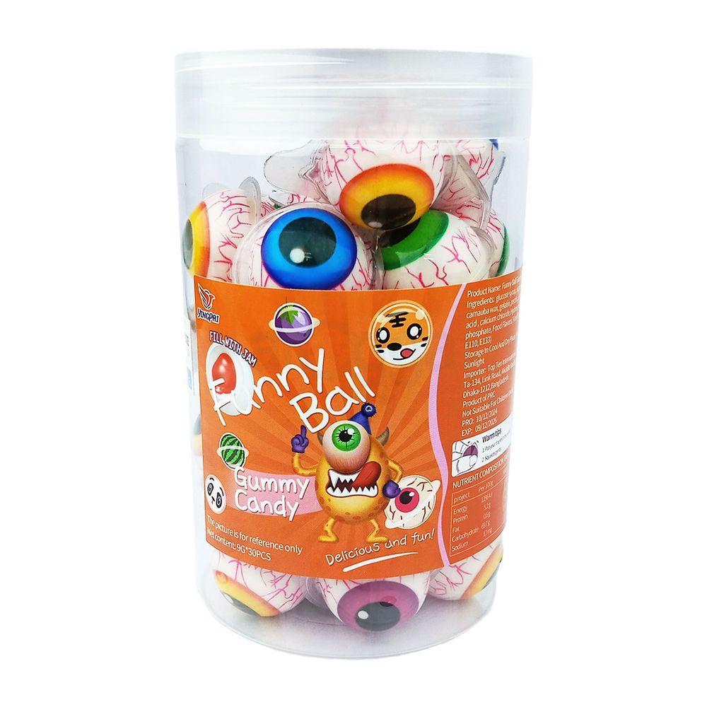 Funny Ball Gummy Candy -  