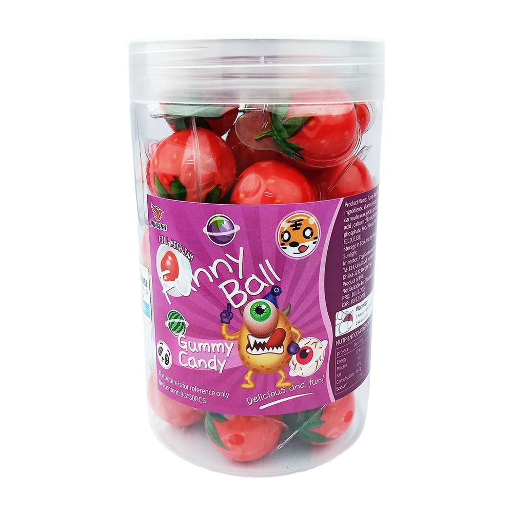 Funny Ball Gummy Candy  