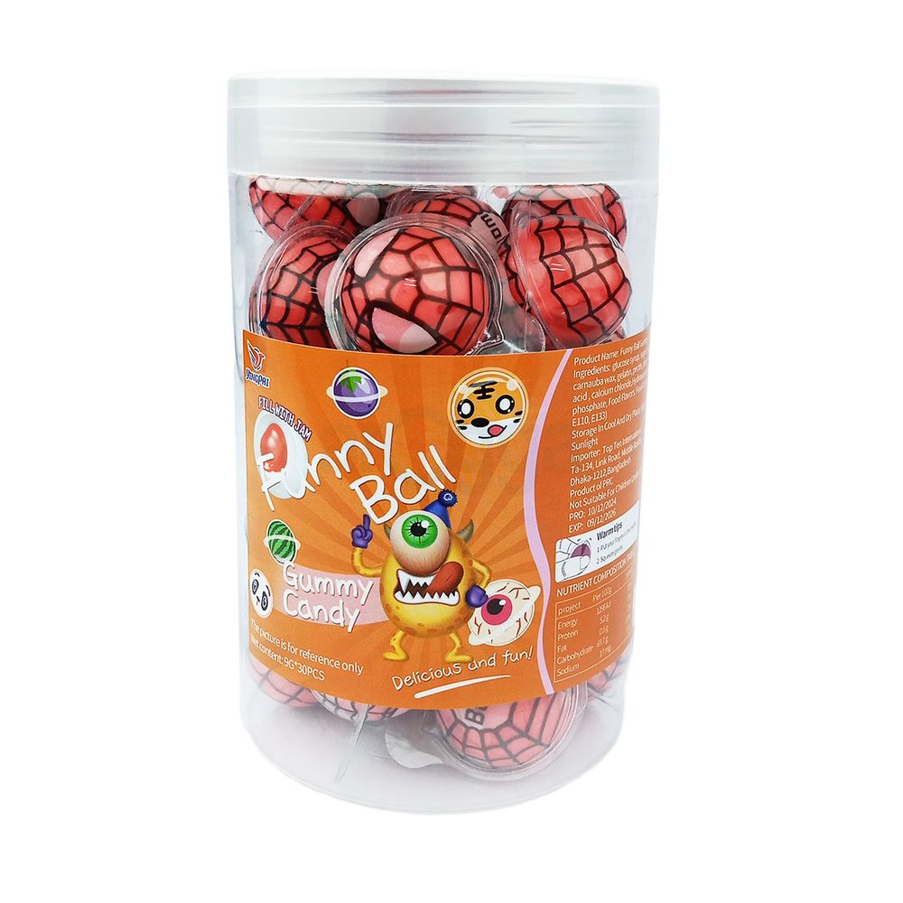 Funny Ball Gummy Candy  