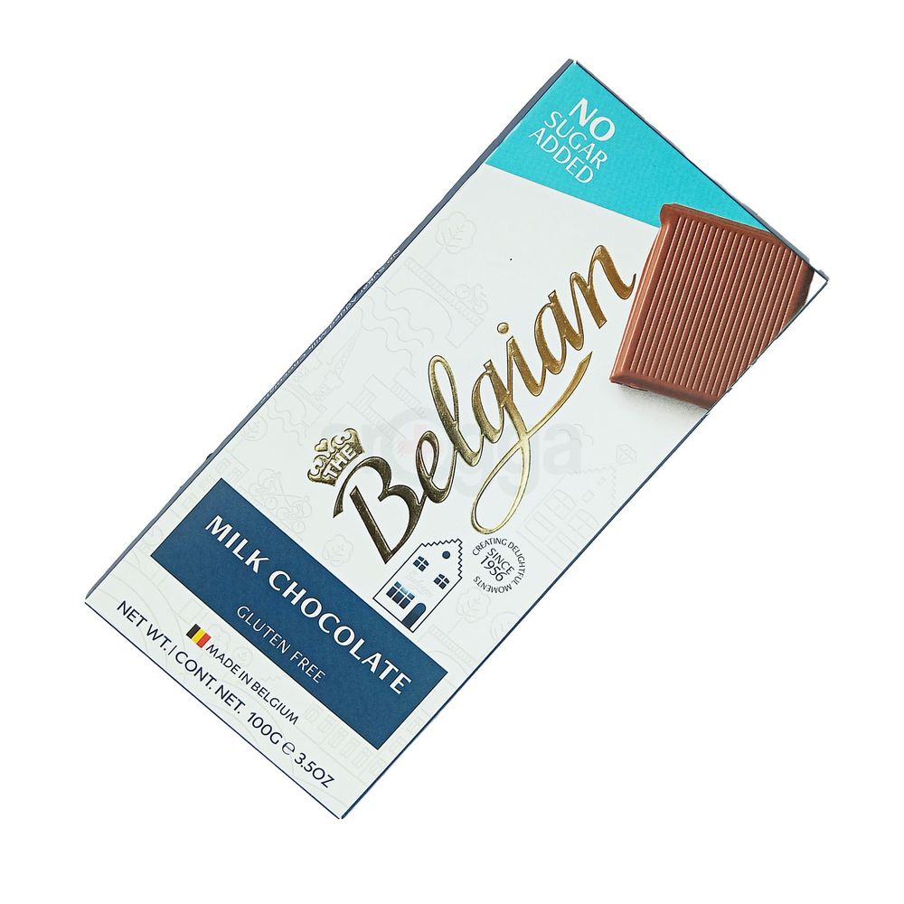 The Belgian Milk Chocolate Gluten Free 100g  
