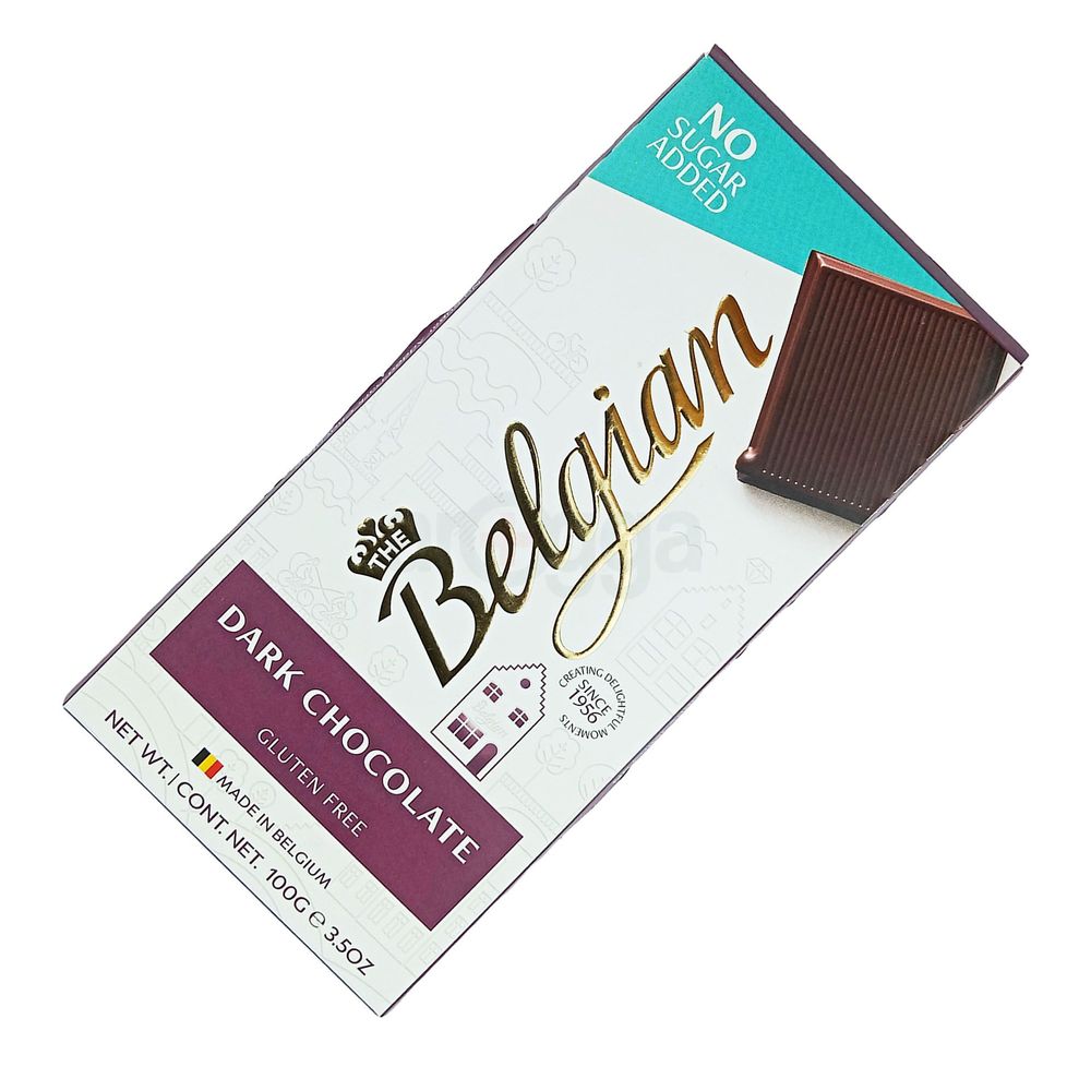 The Belgian Dark Chocolate Gluten Free 100g  