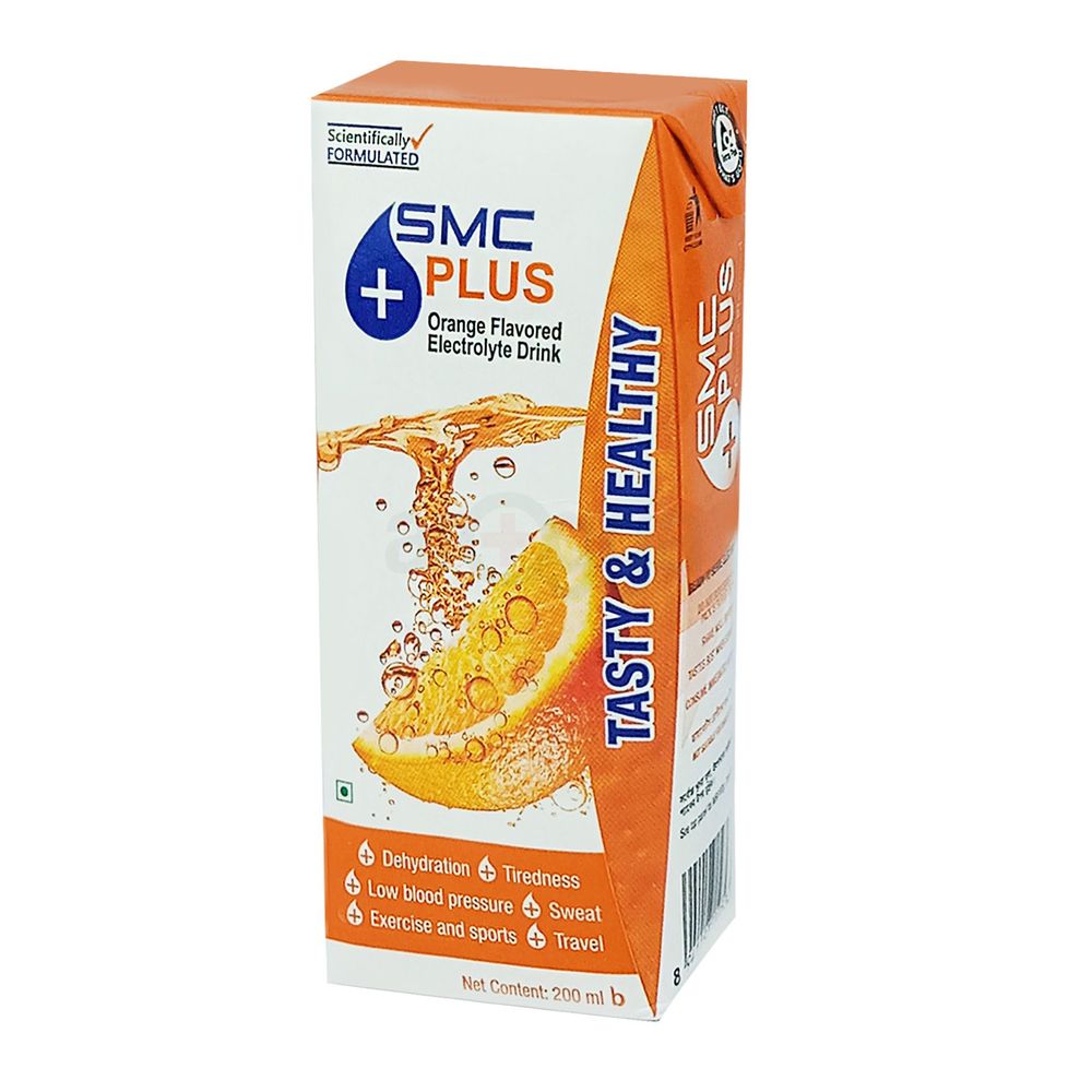 SMC PLUS Orange Flavor Electrolyte Drink 200ml  