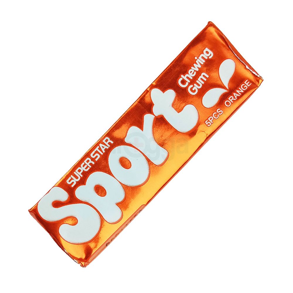 Sport Chewing Gum Orange   