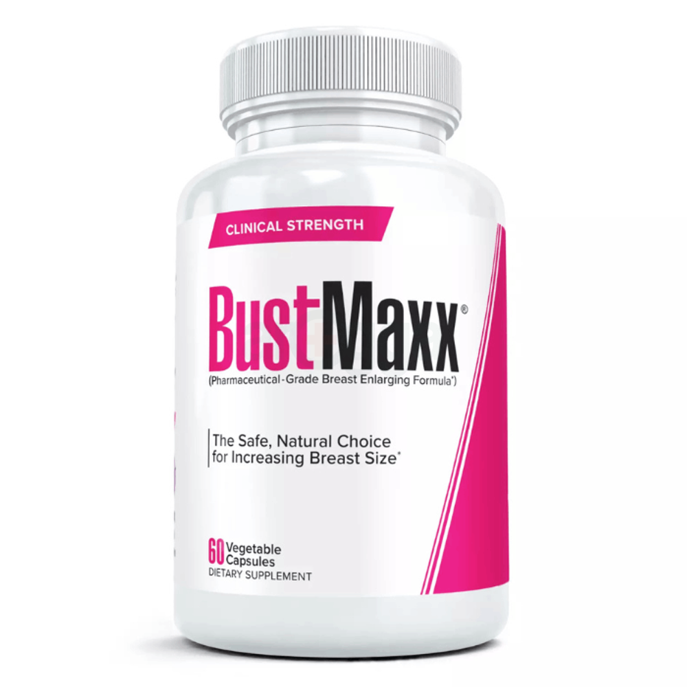 BUSTMAXX Clinical Strength Breast Augmentation Supplement, 60 Veggie Caps  