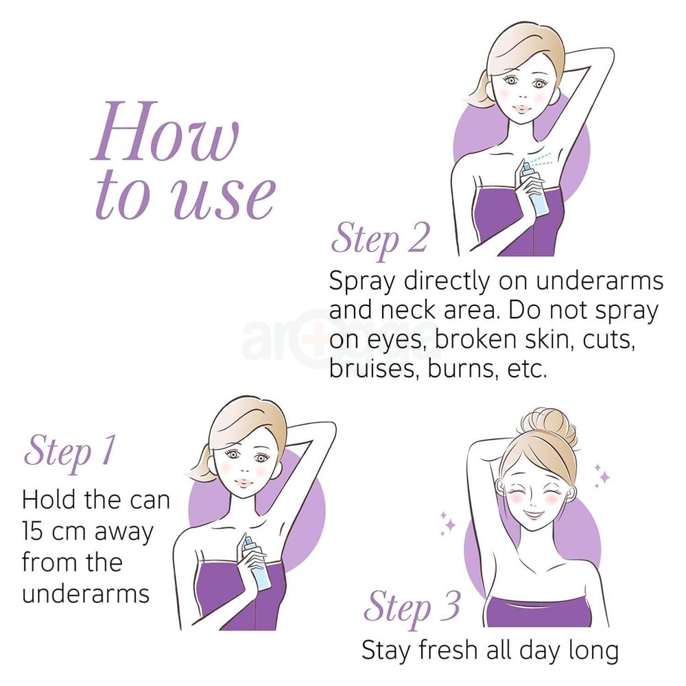 Yardley London Morning Dew Refreshing Body Spray with Lily of Valley and Frangipani   