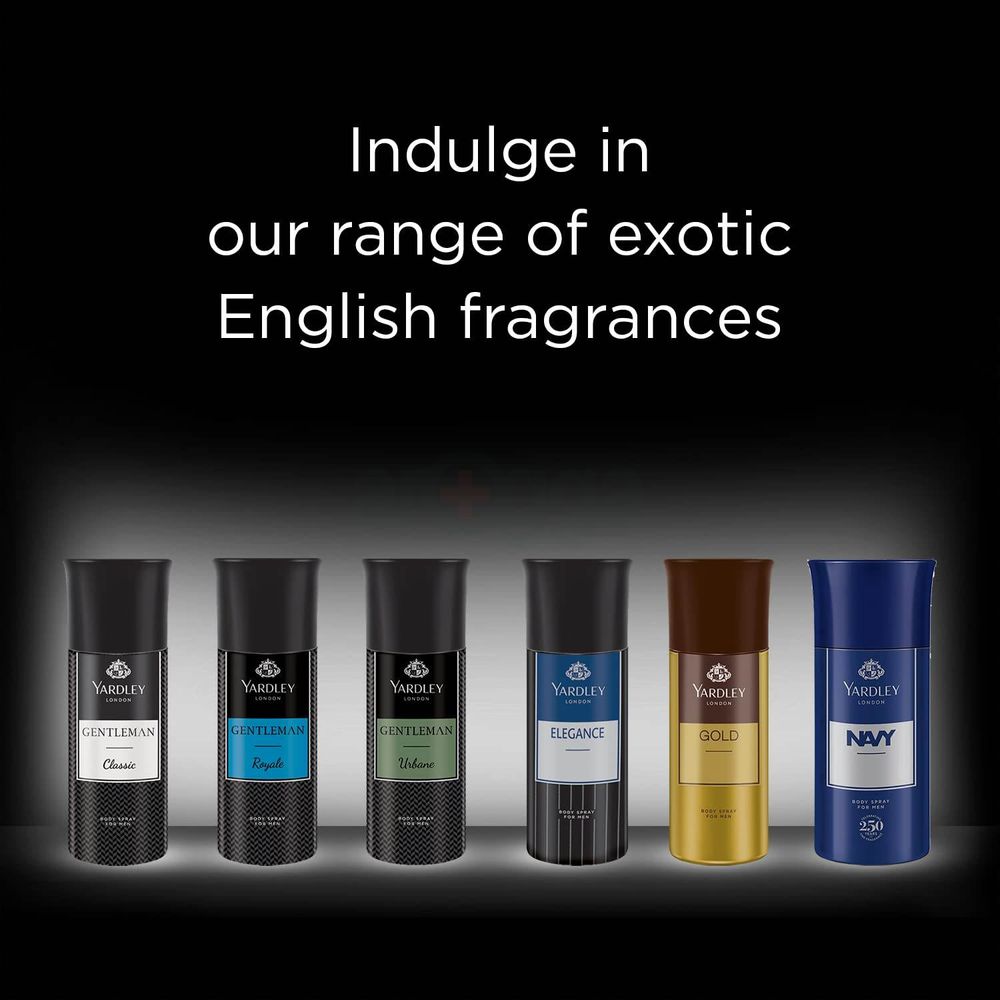 Yardley London Elegance Body Spray for Men  