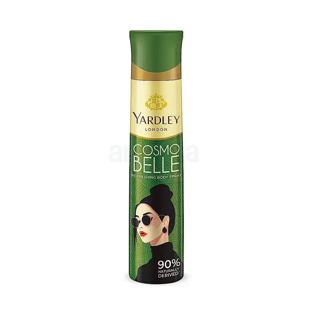 Yardley London Cosmo Belle 90% Naturally Refreshing Body Spray  