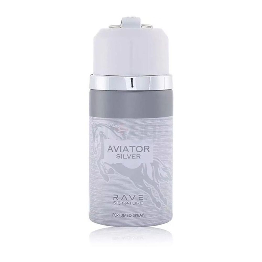 Rave Signature Aviator Silver Perfumed Body Spray  