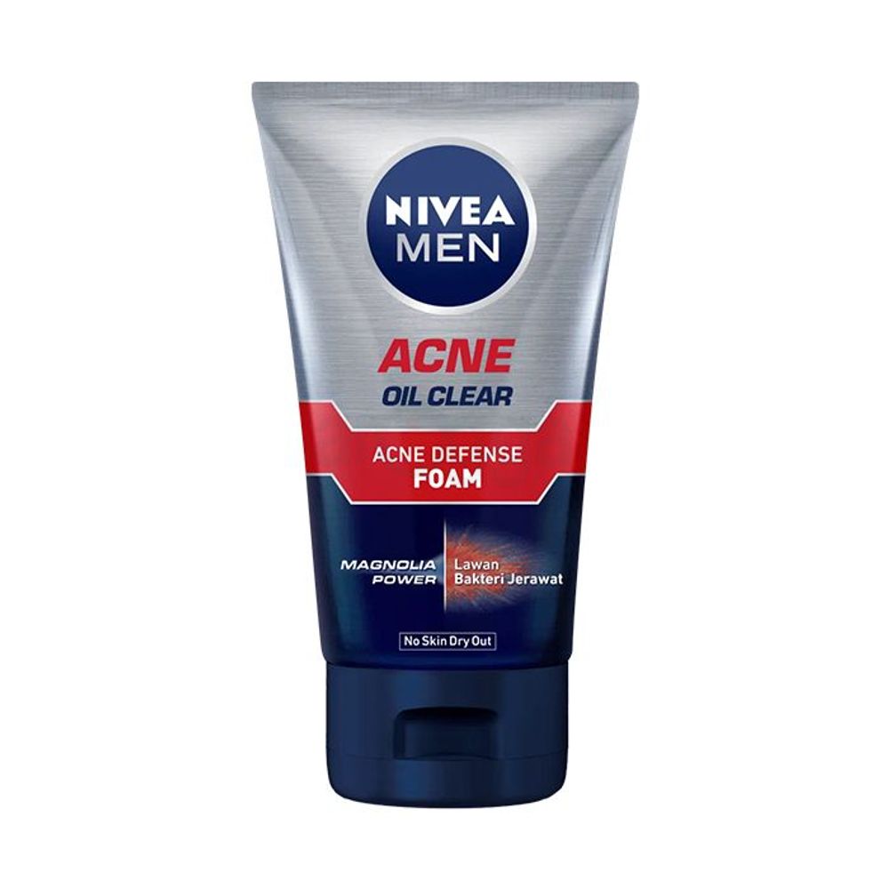 Nivea Acne Defense Oil Clear Foaming Face Wash with Magnola Power  
