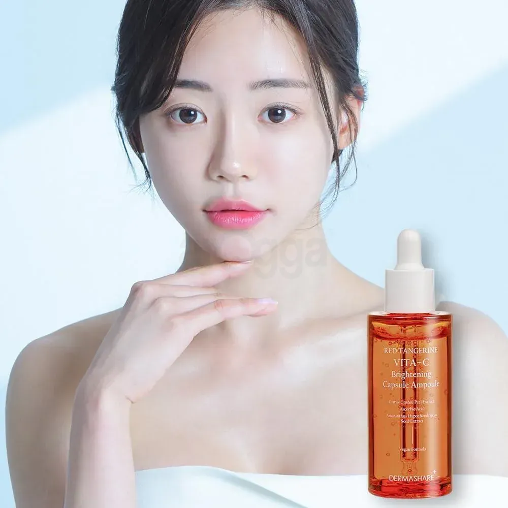 Dermashare Red Tangerine Vita C Brightening Capsule Ampoule  
