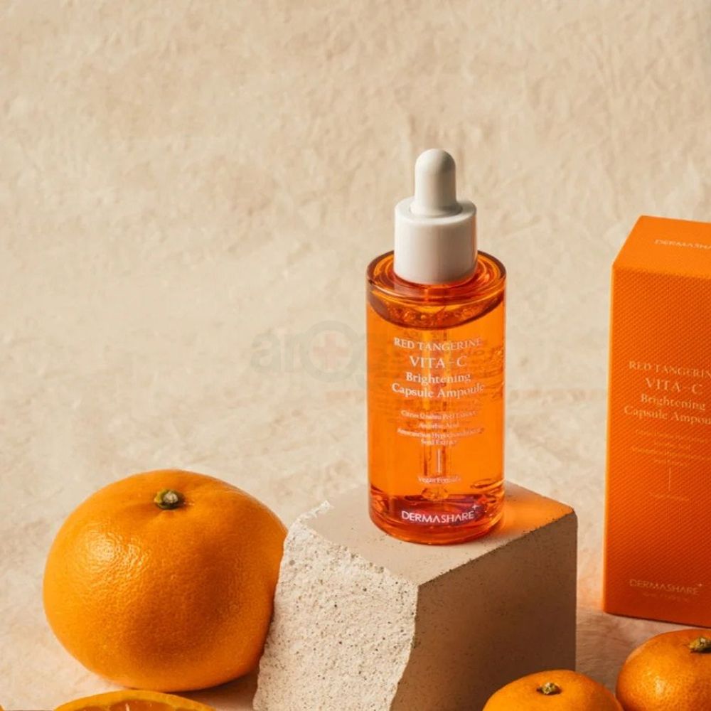 Dermashare Red Tangerine Vita C Brightening Capsule Ampoule  