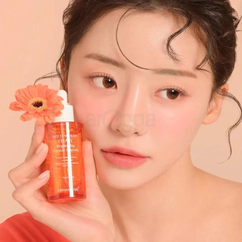 Dermashare Red Tangerine Vita C Brightening Capsule Ampoule  