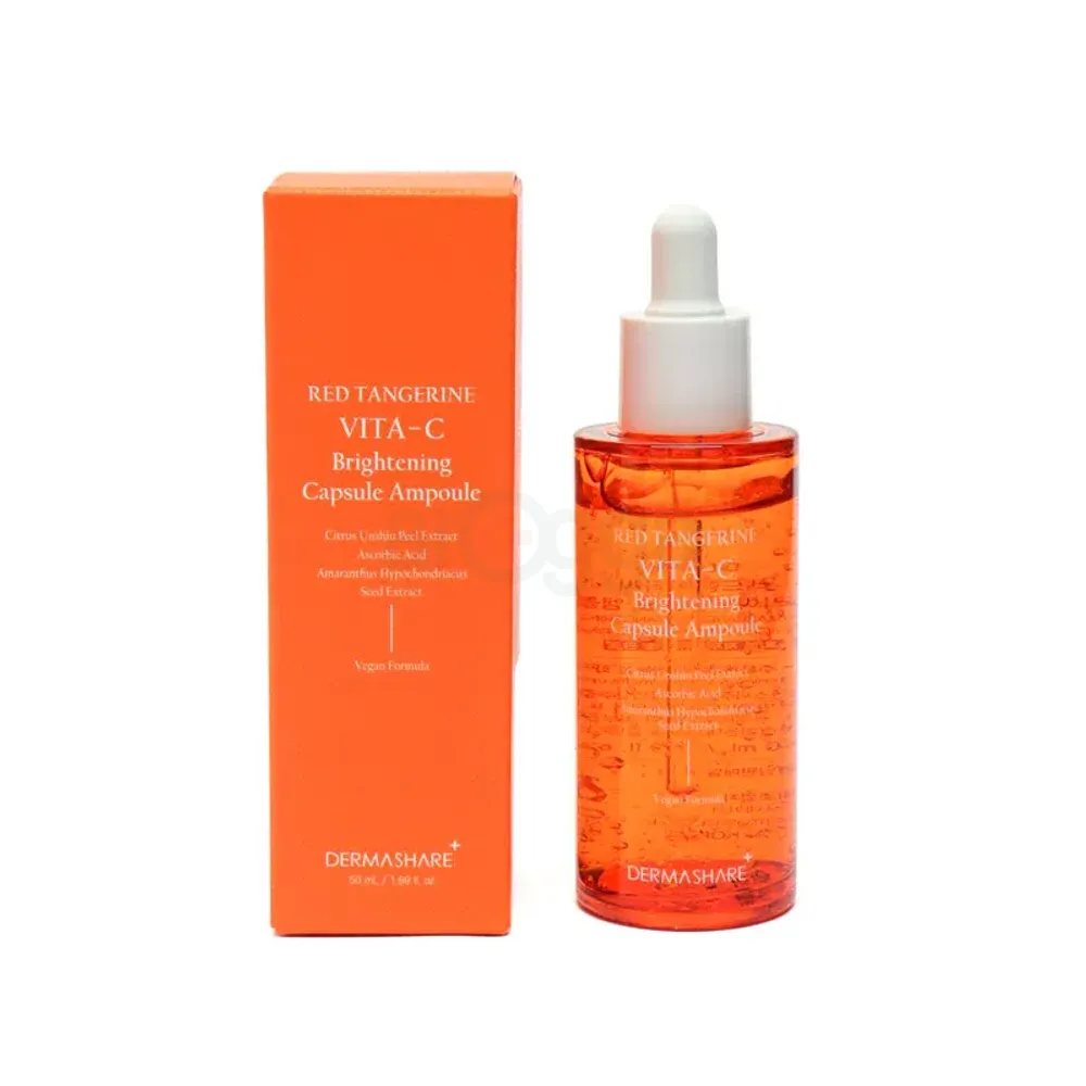 Dermashare Red Tangerine Vita C Brightening Capsule Ampoule  