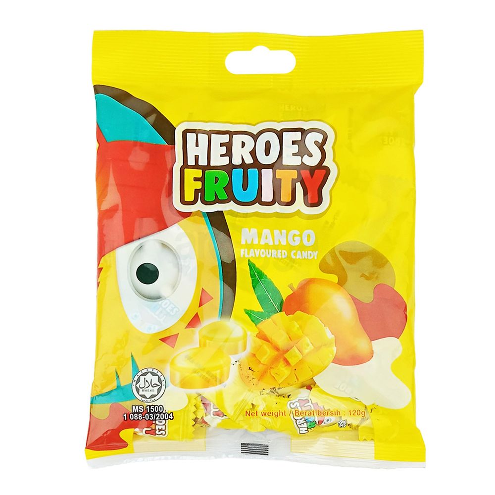 Heroes Fruity Mango Flavoured Candy  