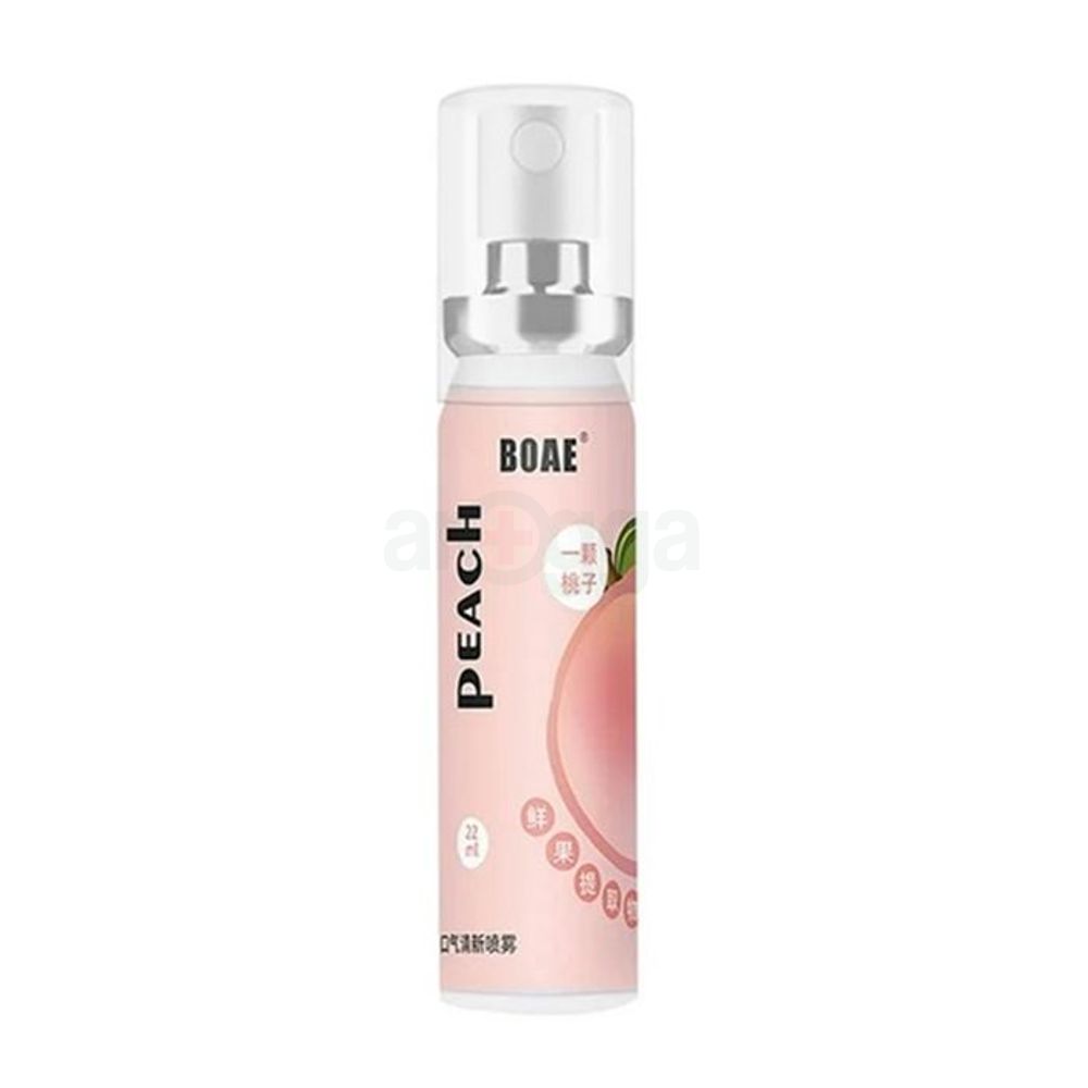BOAE Fruity Mouth Oral Spray Remove Bad Breath - Peach  